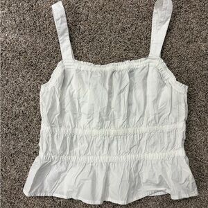 Madewell White Camisole Top